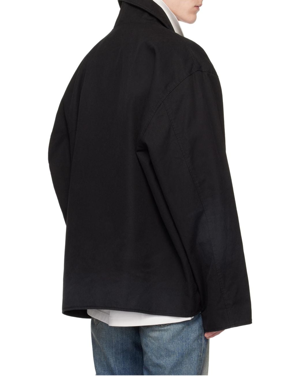 Balenciaga Black Bb Garderobe Embroidered Zipped Jacket for men