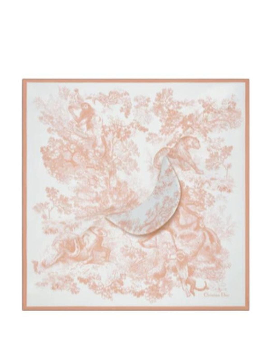 Dior Pink Toile De Jouy Sauvage Hat