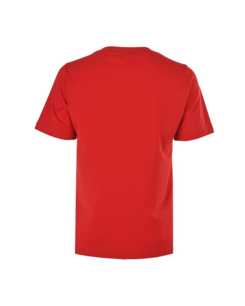 Armani Jeans Red Logo Printed Pattern T-Shirt