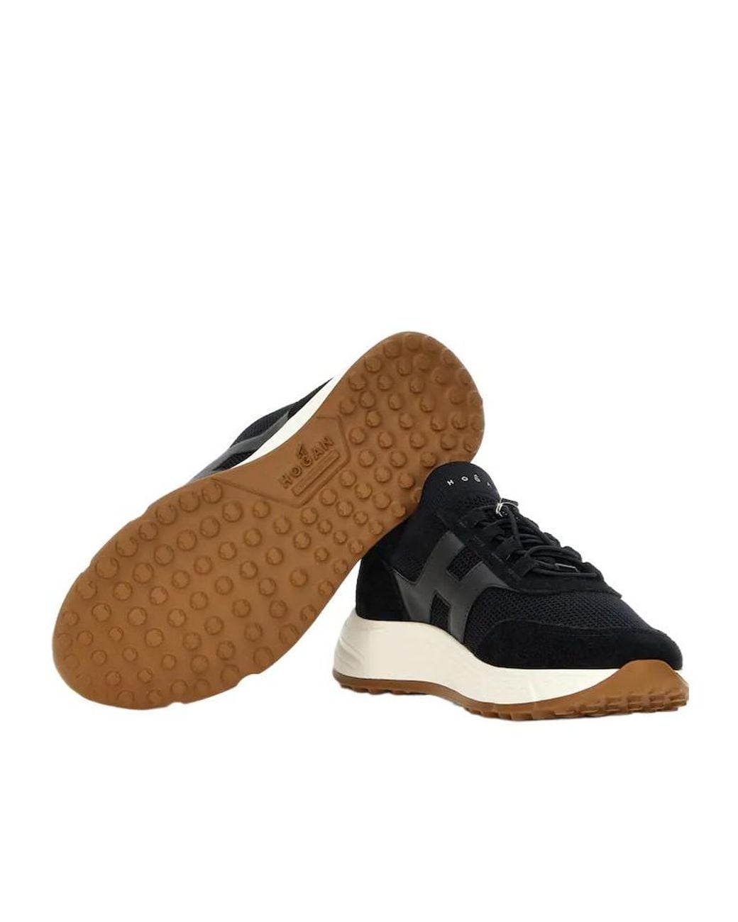 Hogan Blue Logo Sneakers for men