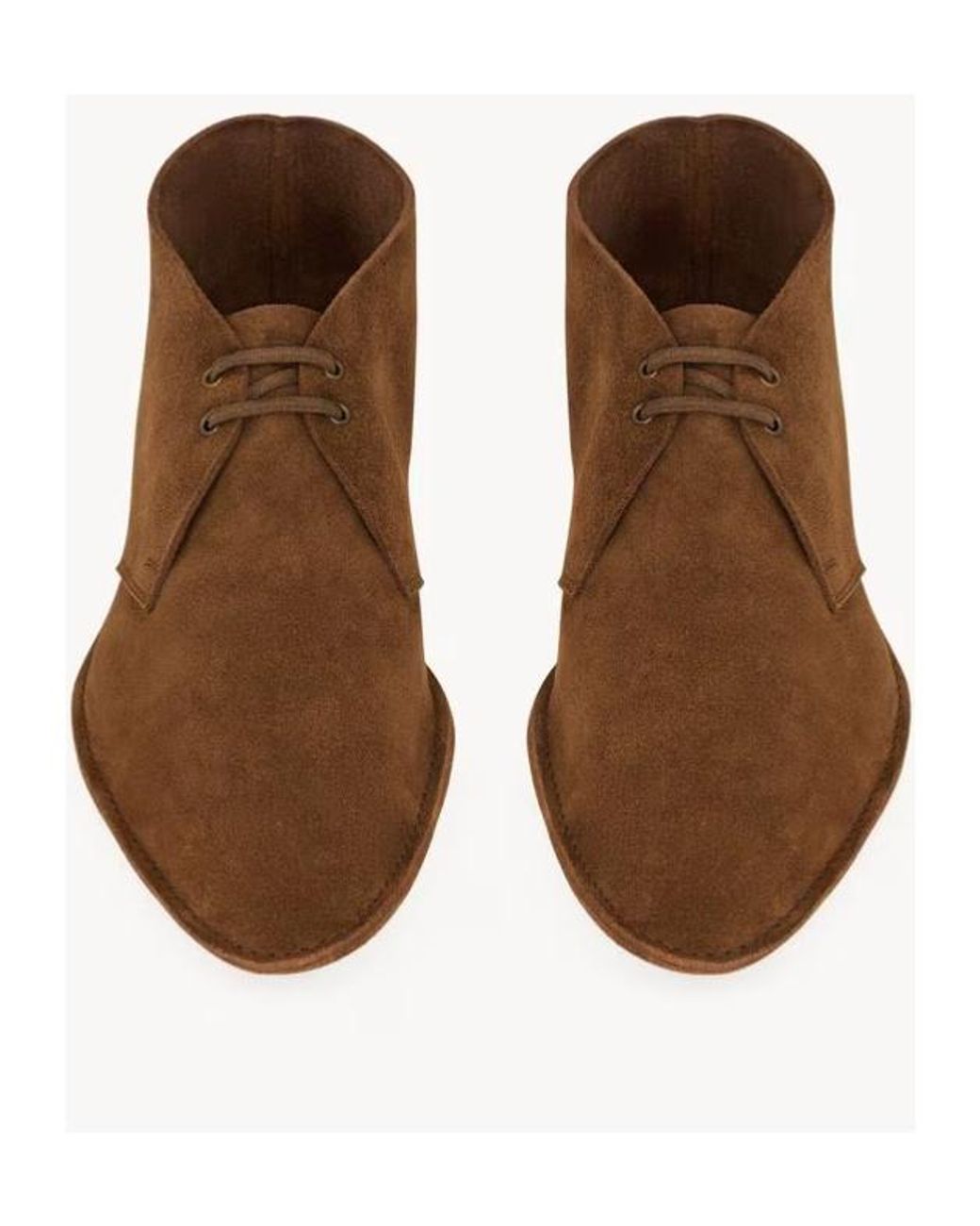 Saint Laurent Brown Valentin Boots for men