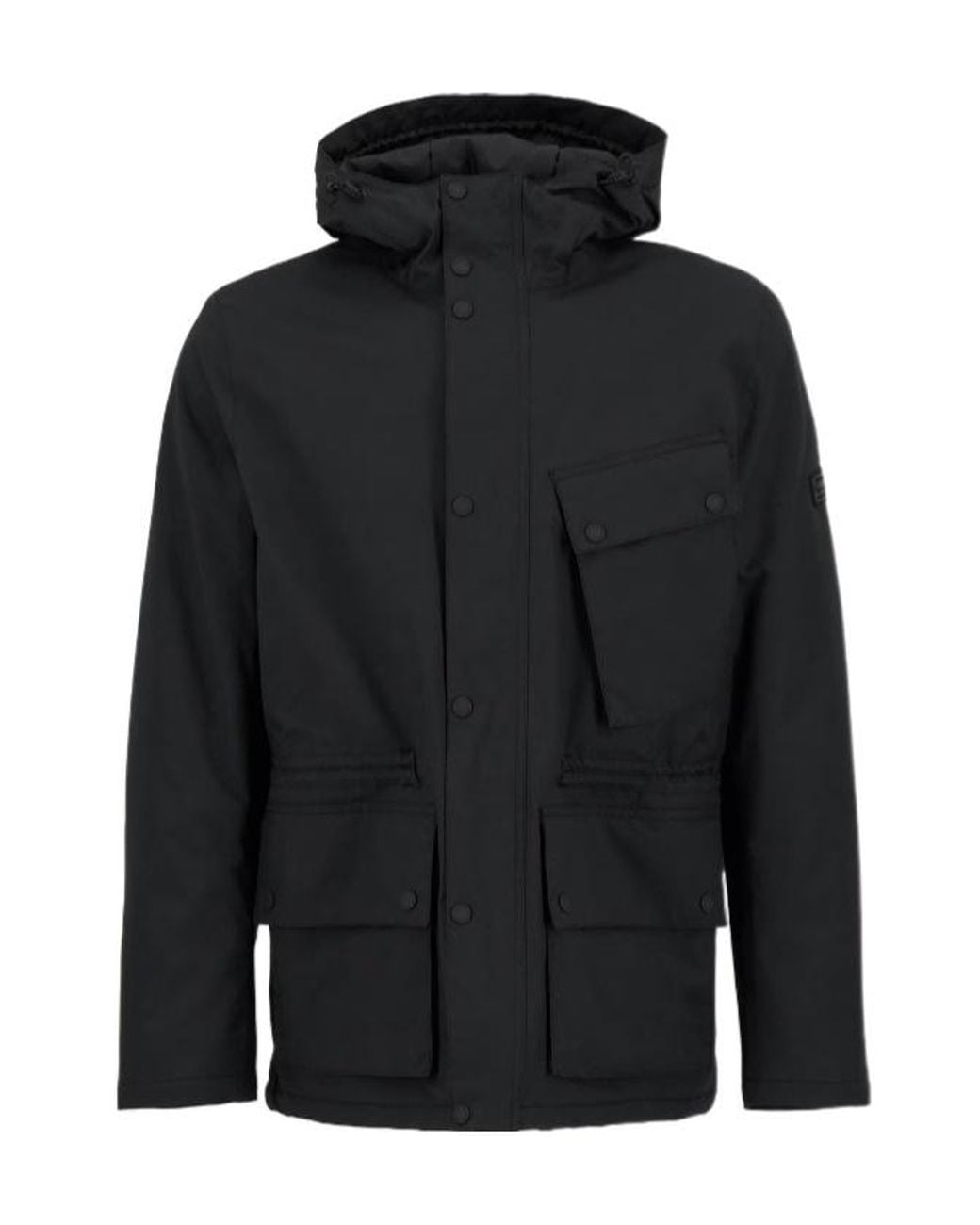 Barbour Black Endley Waterproof Jacket for men