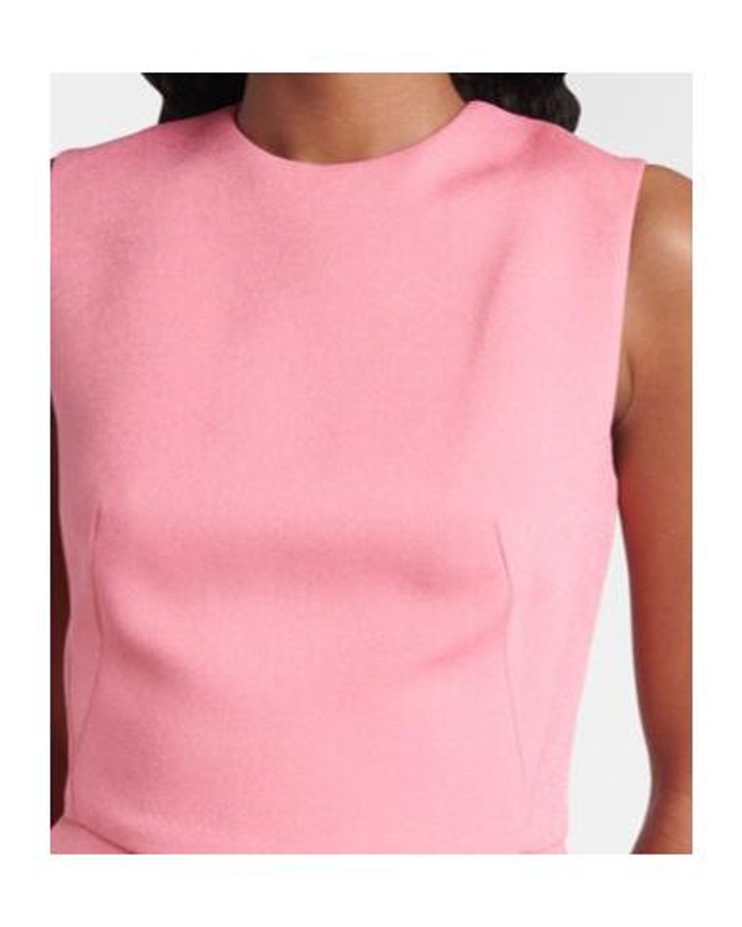 Emilia Wickstead Pink Juulia Crêpe Gown