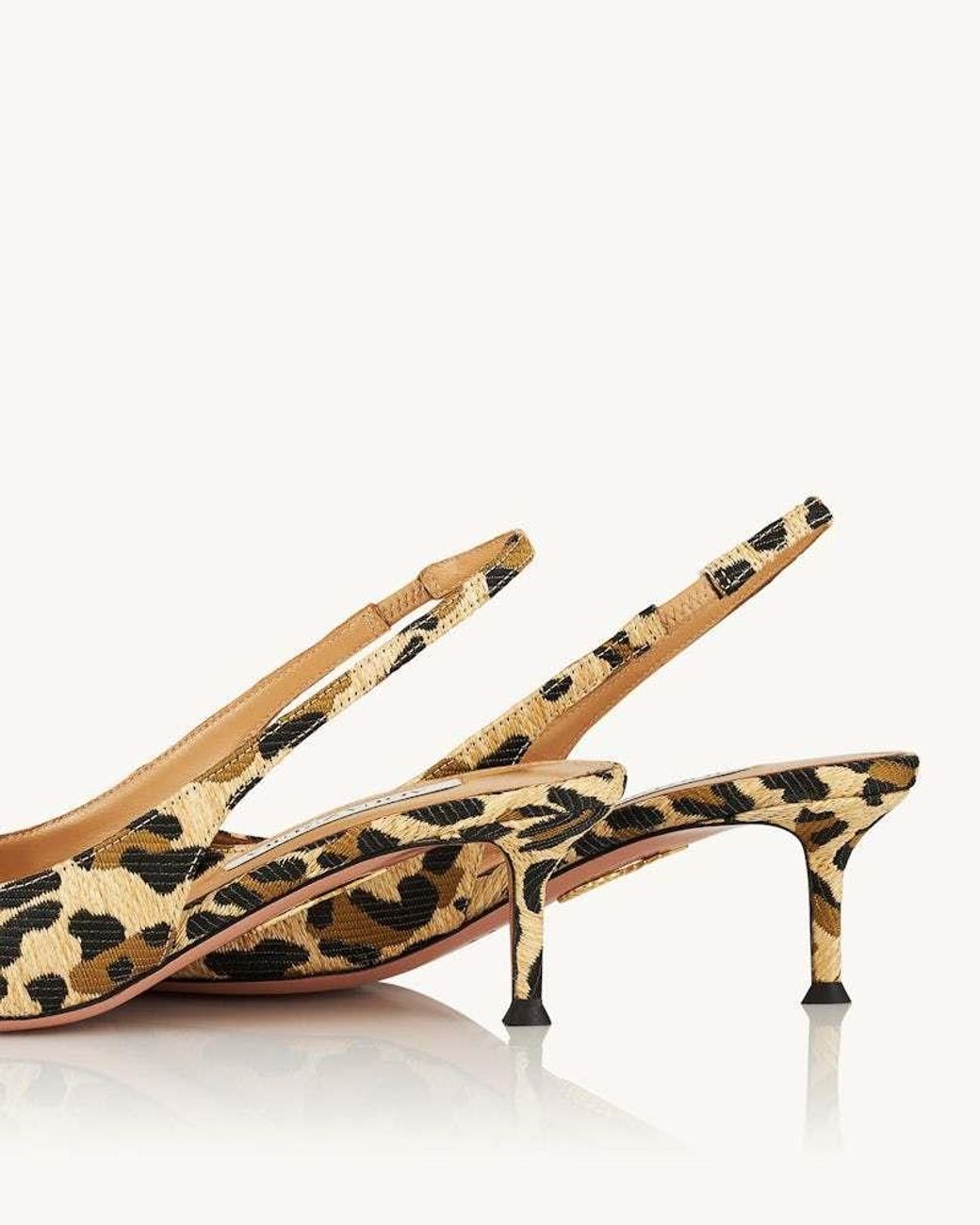 Aquazzura Metallic New Purist Sling Pumps