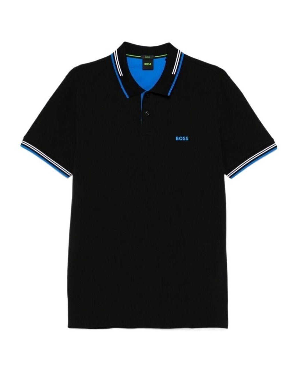 Boss Black Boss Logo Printed Short-Sleeved Polo Shirt for men