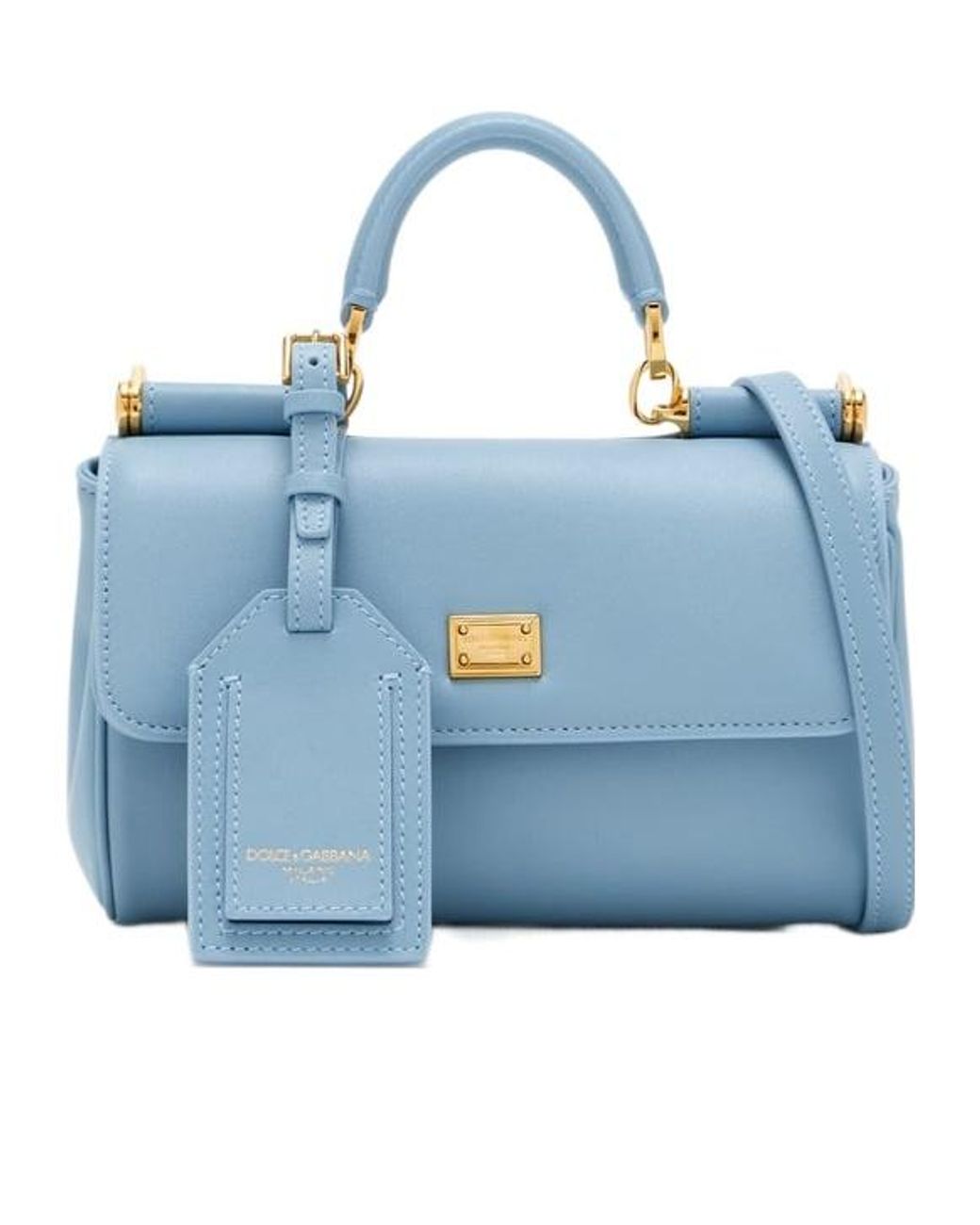 Dolce & Gabbana Blue My Sicily Handbag