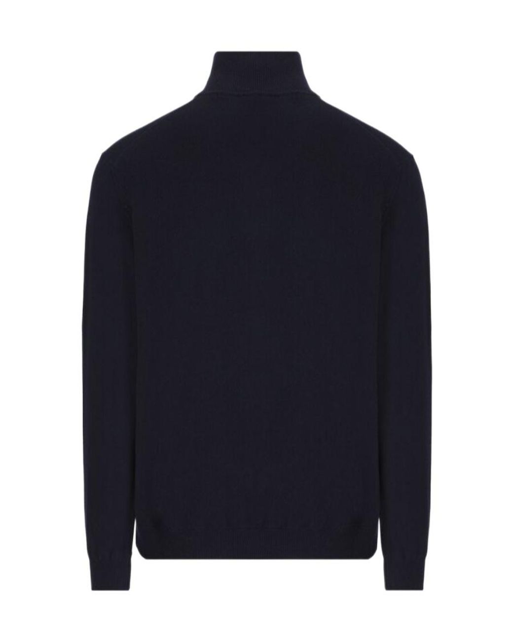Loro Piana Blue High Neck Zipped Jacket for men