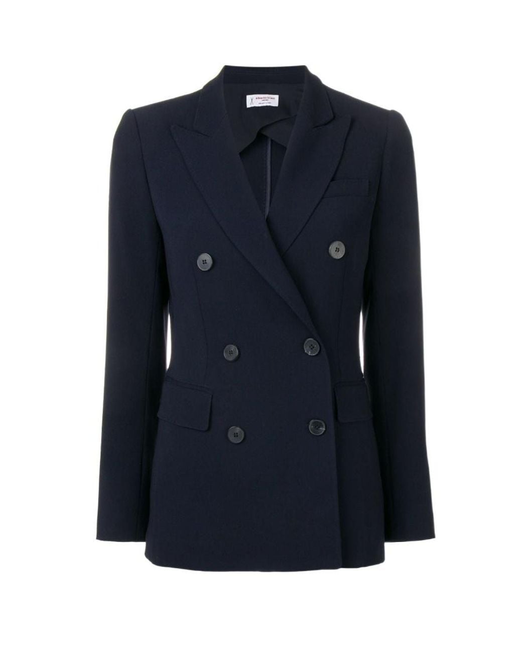 Alberto Biani Black Double Breasted Jacket