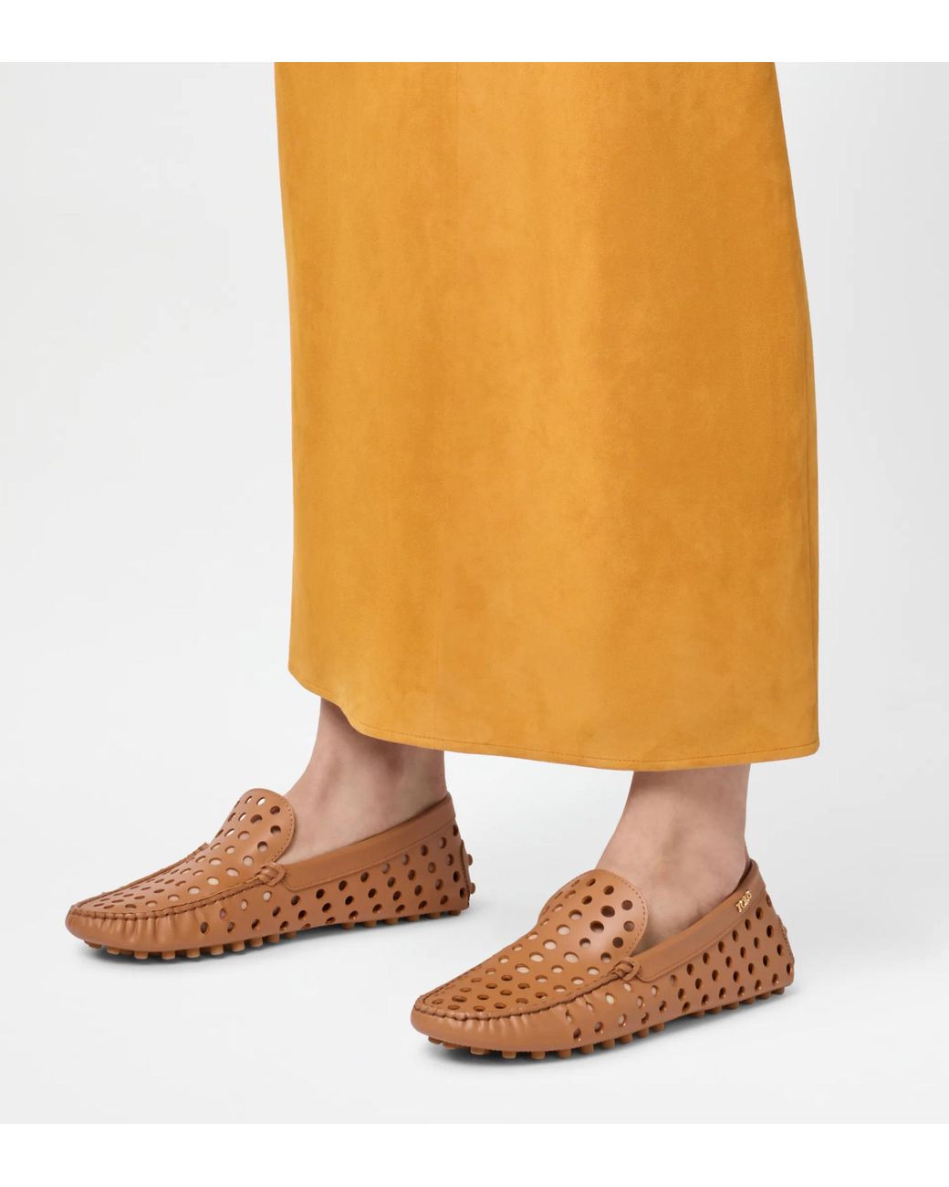 Tod's Brown Gommino Loafers