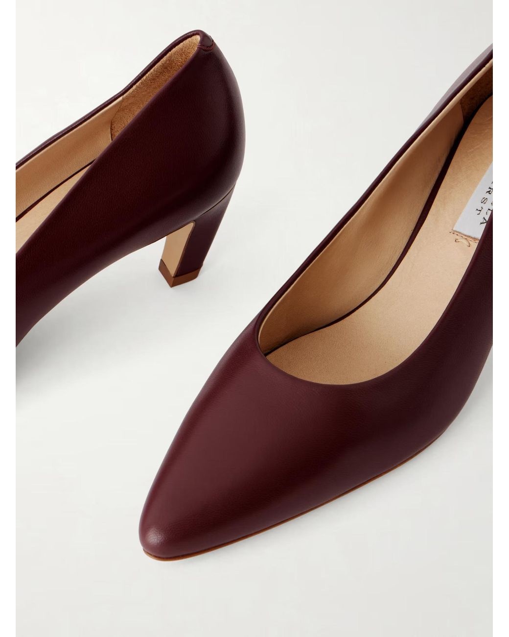 Gabriela Hearst Red Pointed-Toe High Heels