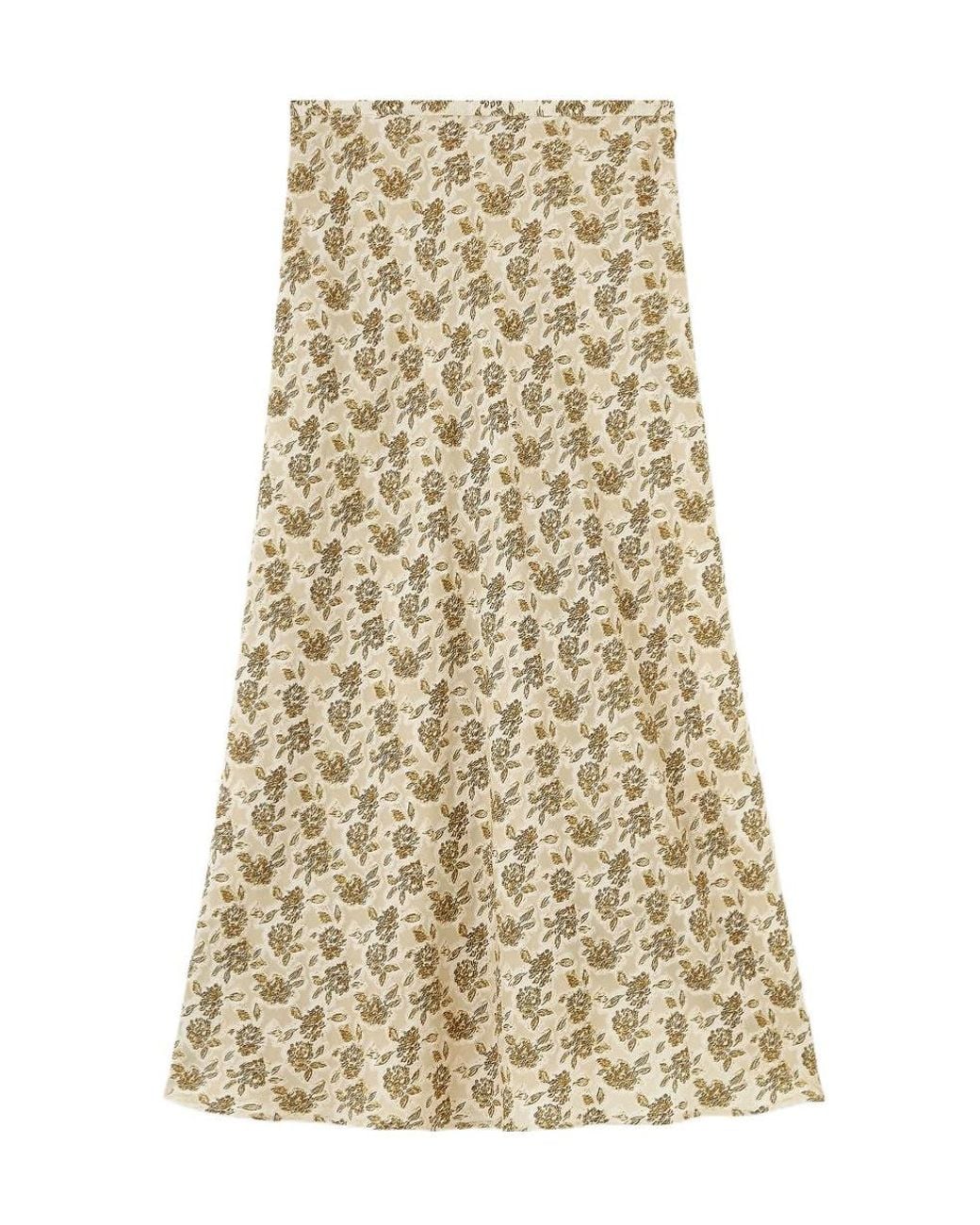 Loro Piana Natural Simona Skirt