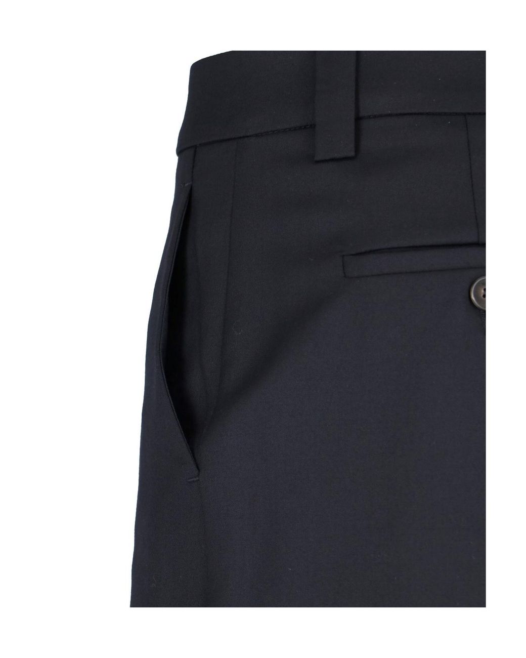 Incotex Blue Tailored Dress Pants