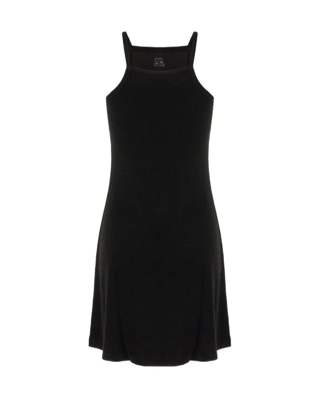 Courreges Black Suspender Dress