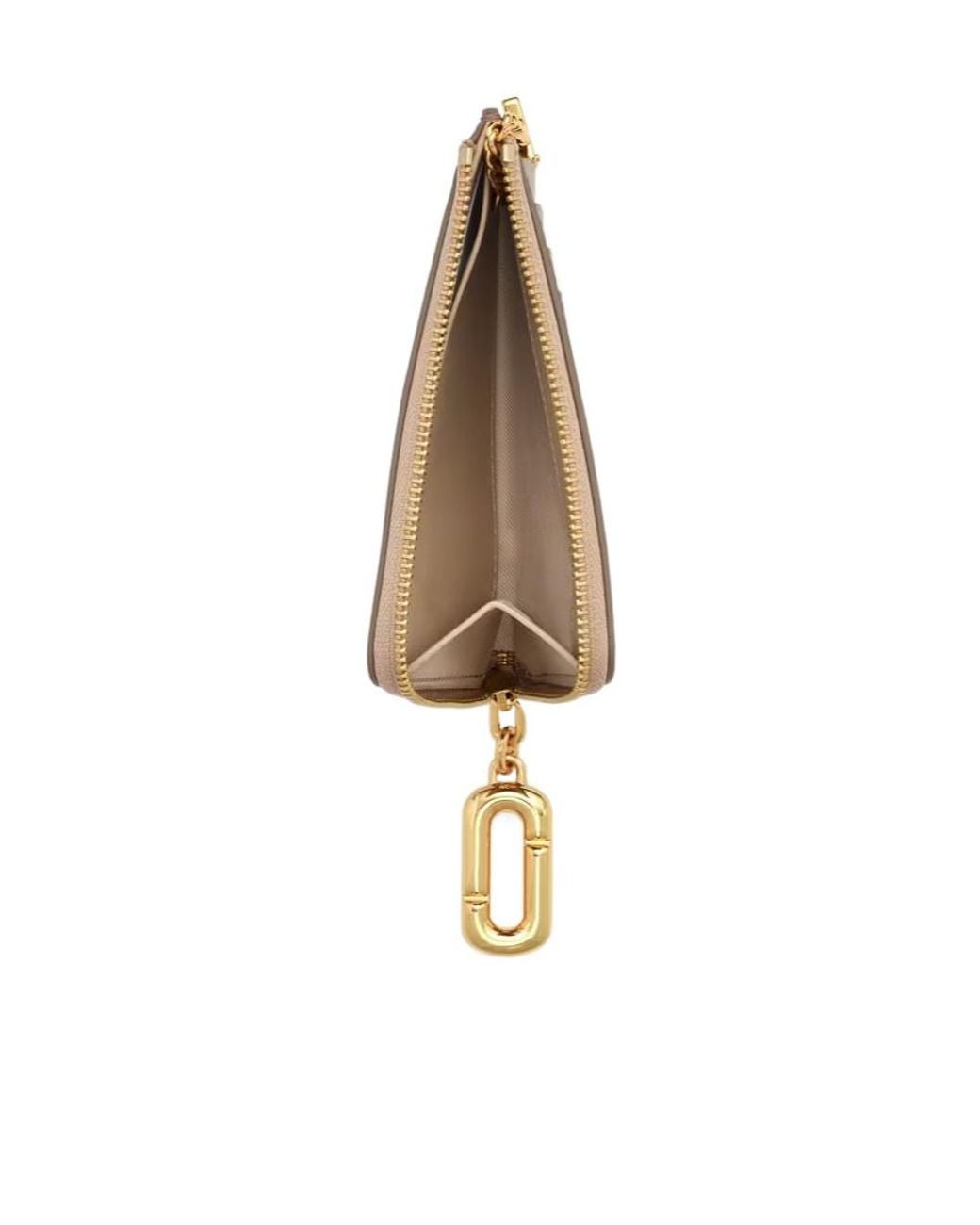 Marc Jacobs Natural Top Zip Multi Wallet