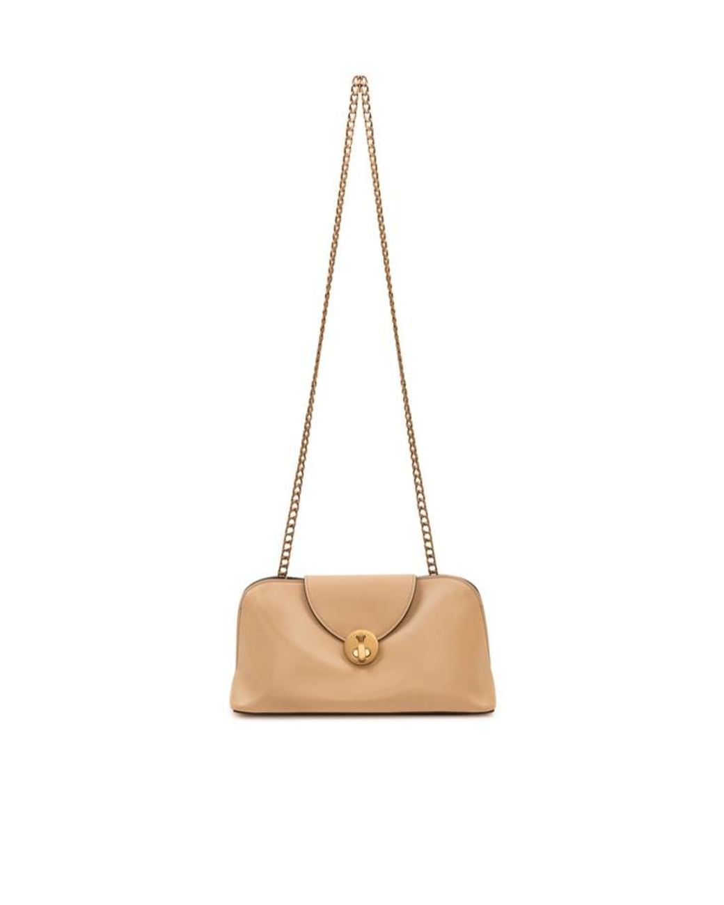 Versace Natural Small Chain Shoulder Bag