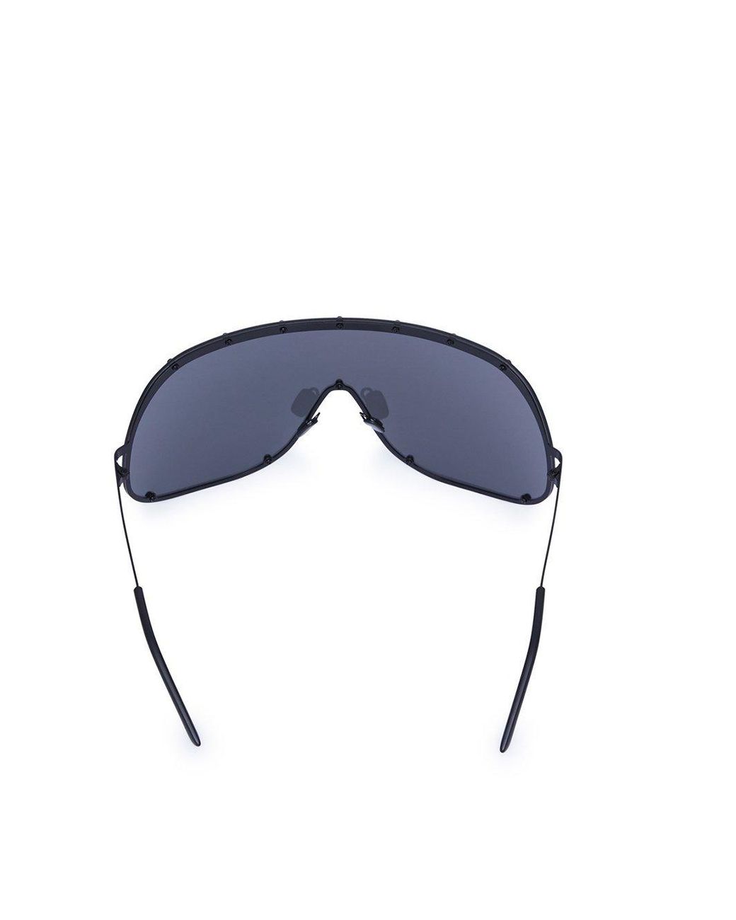 Rick Owens Blue Shield Sunglasses for men