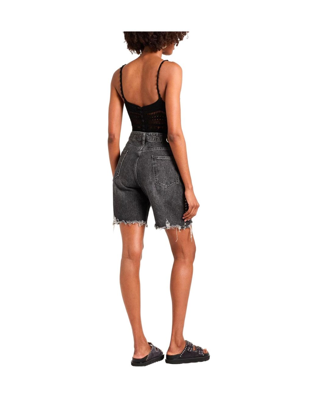 Isabel Marant Black Lightweight Sleeveless Knit Bodysuit