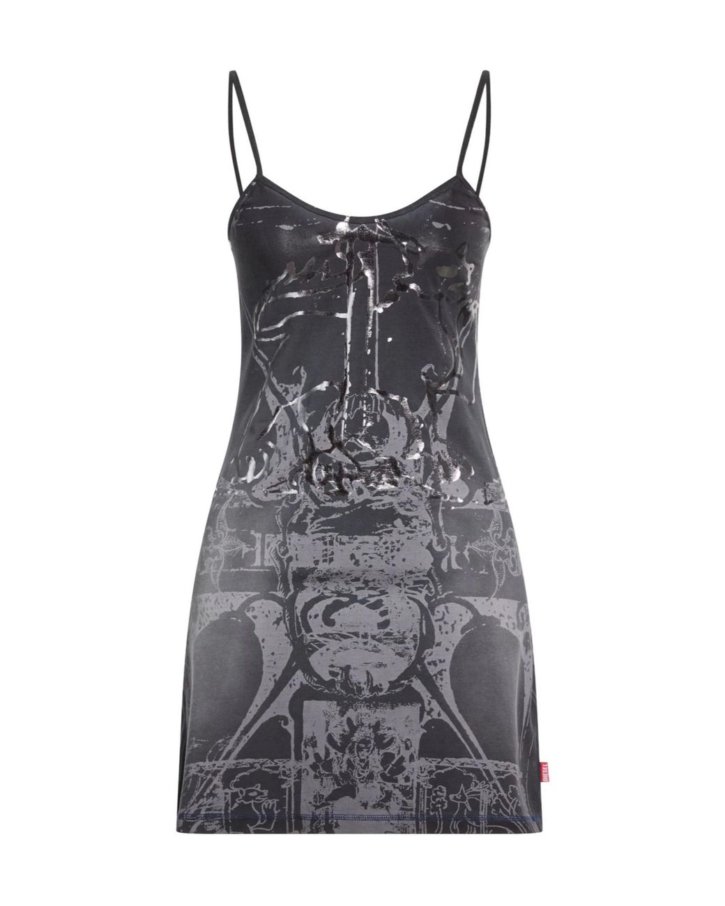 DIESEL Black Sleeveless Bodycon Dress