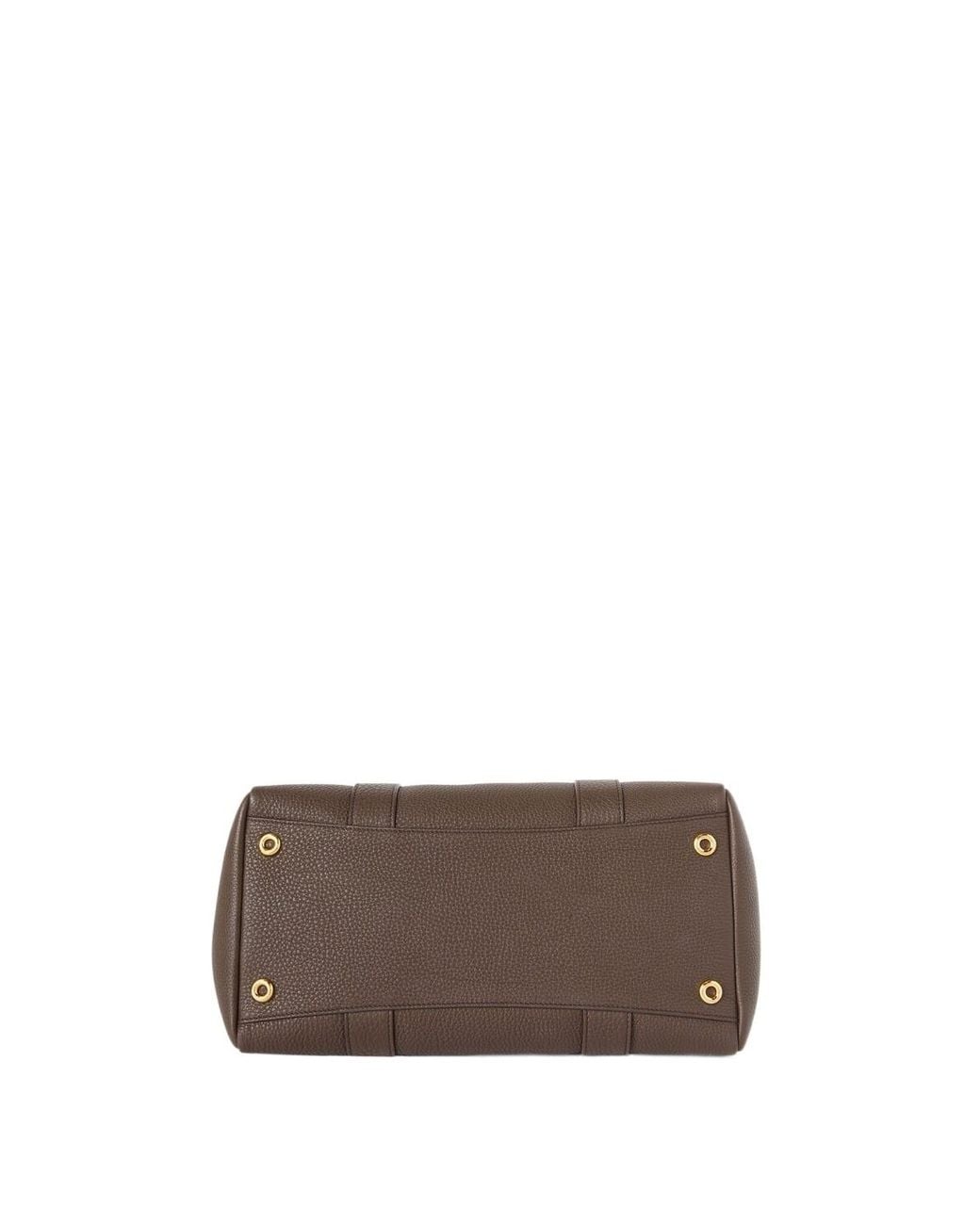 Loro Piana Brown Loom L32 Handbag