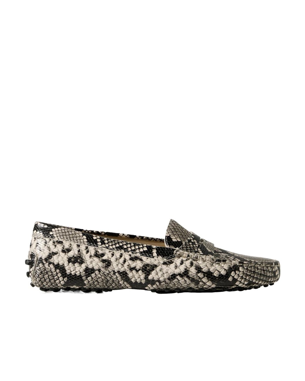 Tod's Multicolor Round Head Loafer Shoes