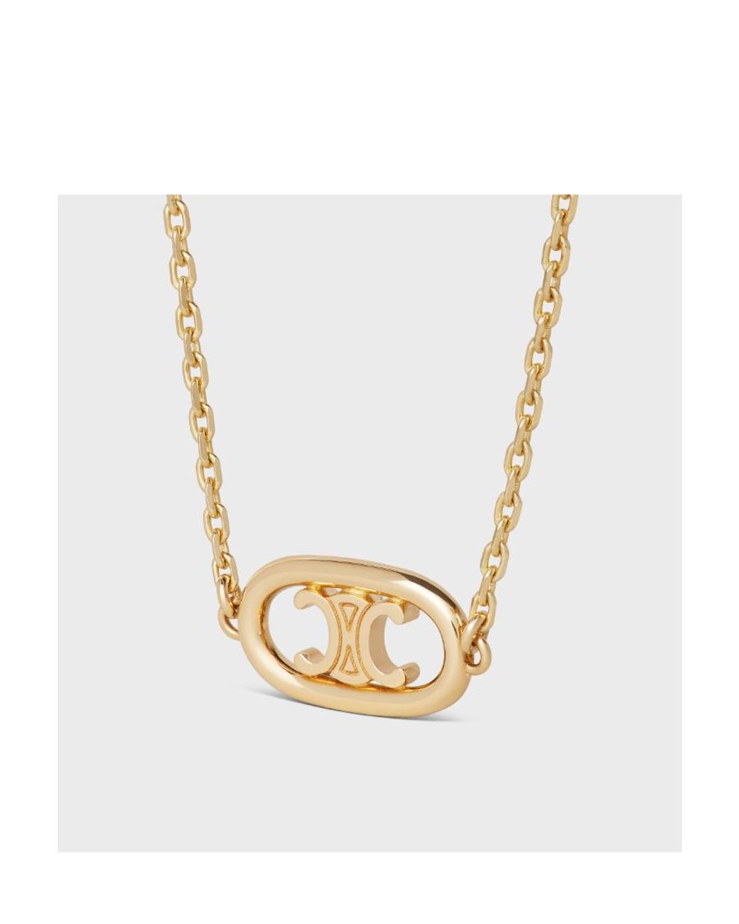Céline White Maillon Triomphe Bracelet