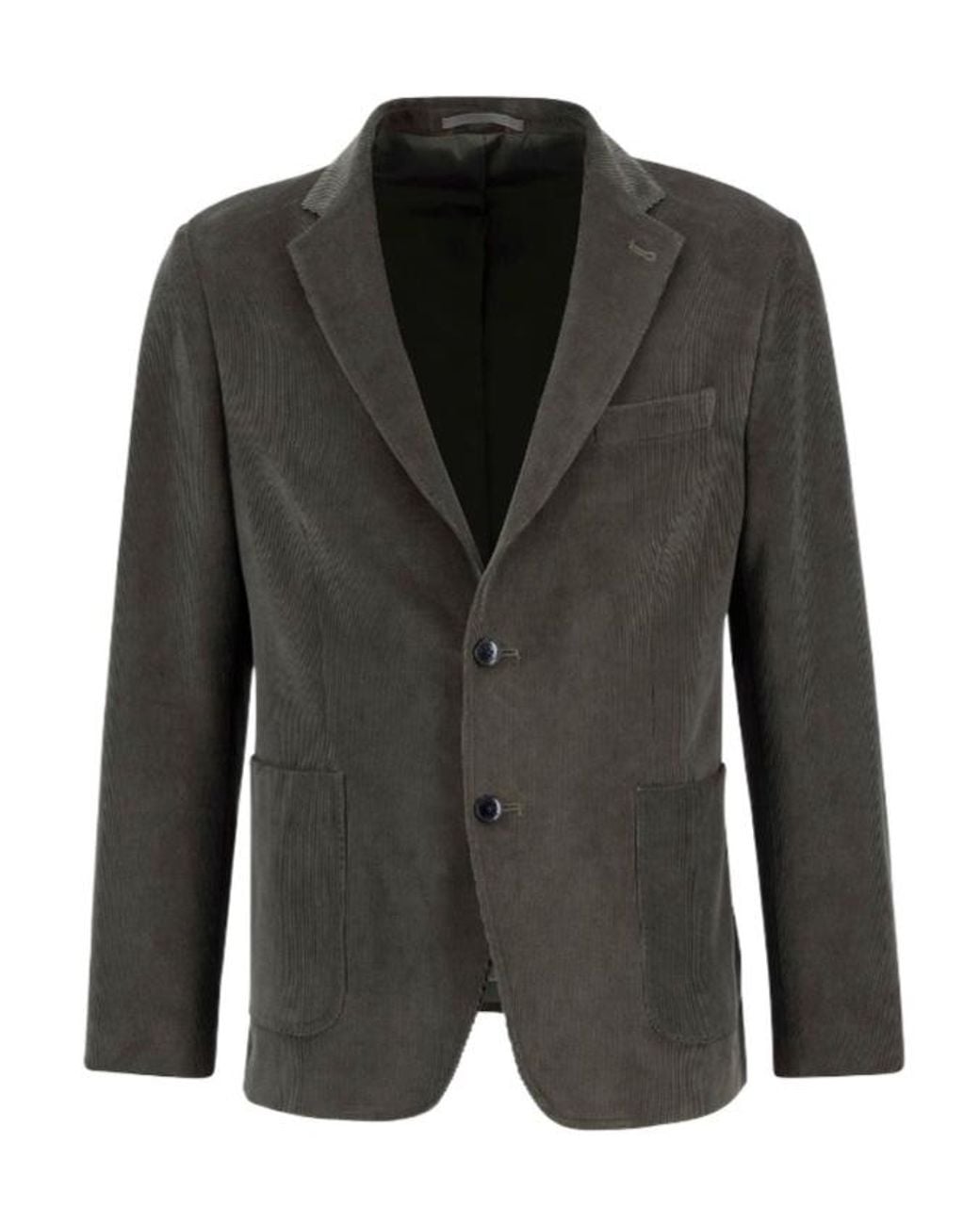 Barbour Black Long-Sleeved Blazer for men