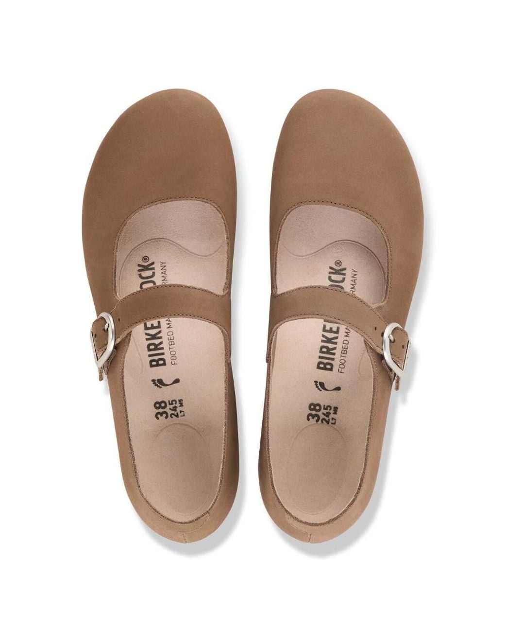 Birkenstock Brown Santa Clarita Nubuck Leather