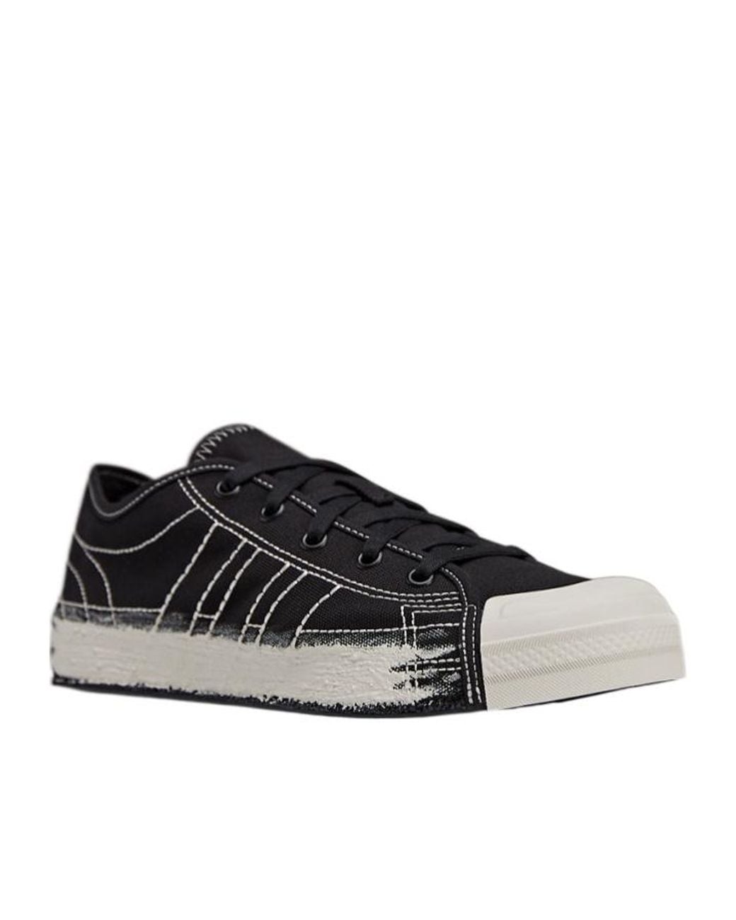 Y-3 Black ニッツァ レースアップ スニーカー for men