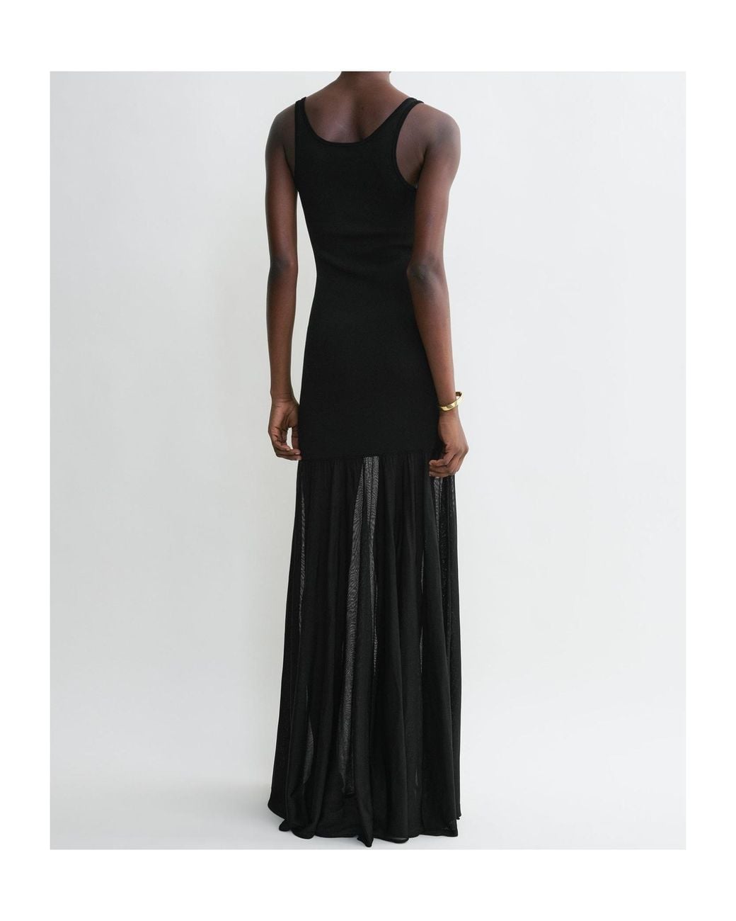 Totême Black Totême Evening Tank Dress