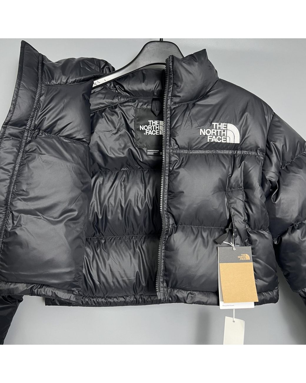 The North Face Black Puffer Short Down Jacket