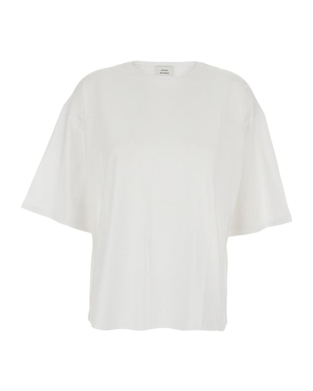 Loulou de Saison White Osis Oversized T-Shirt