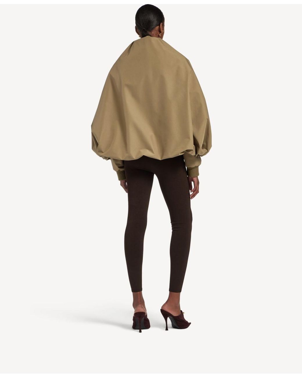 Balenciaga Natural Bomber Cape