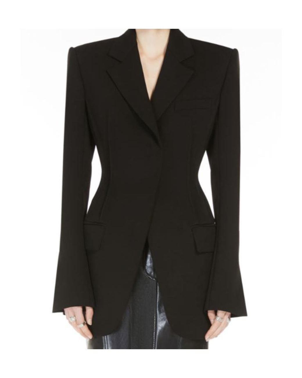 Sportmax Black Tirolo Single-Breasted Jacket