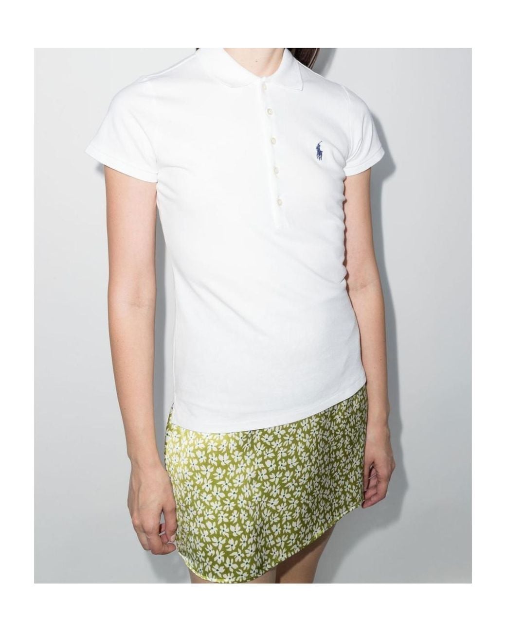 Polo Ralph Lauren Blue Slim Fit Stretch Polo Shirt