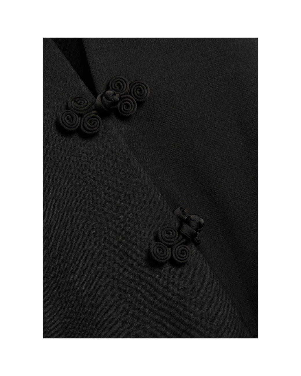 Rohe Black Wool Formal Jacket