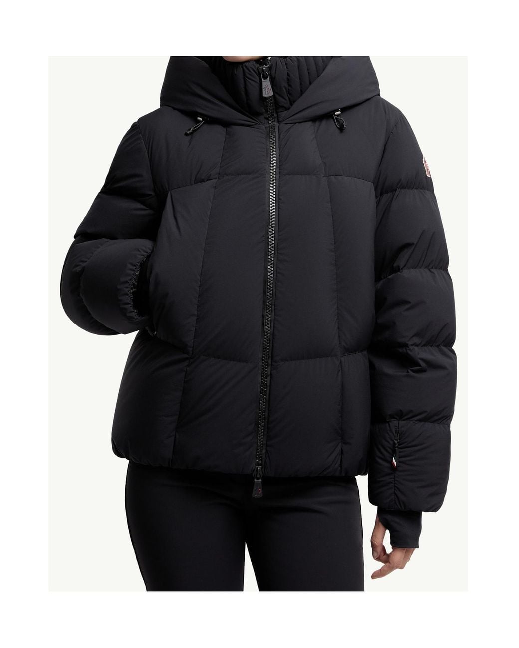 Moncler Blue Grenoble Hooded Down Jacket