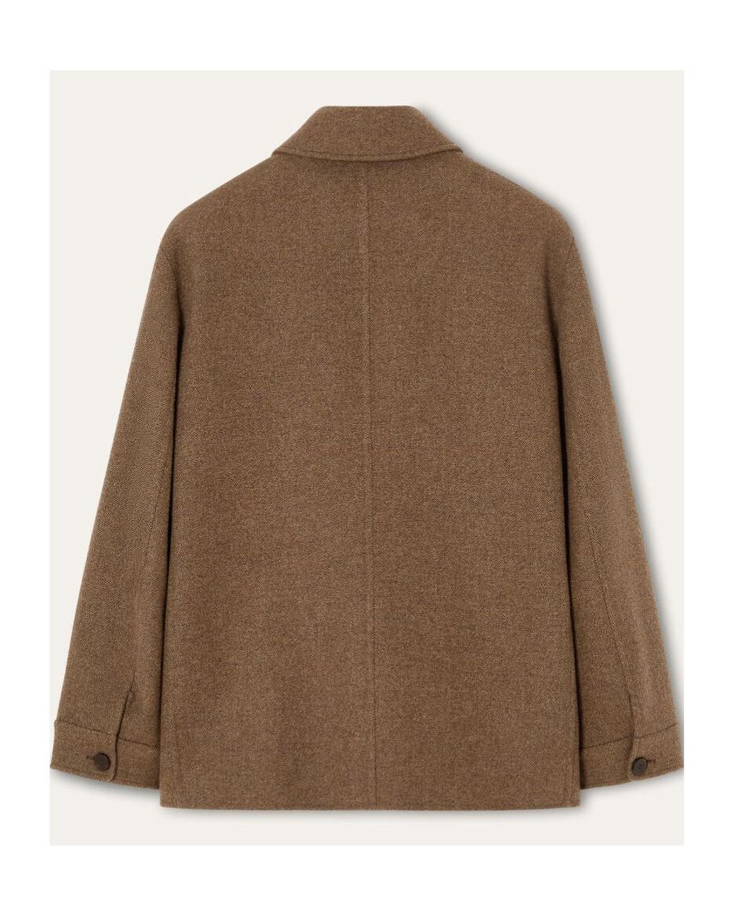 Loro Piana Brown Devis Caban for men