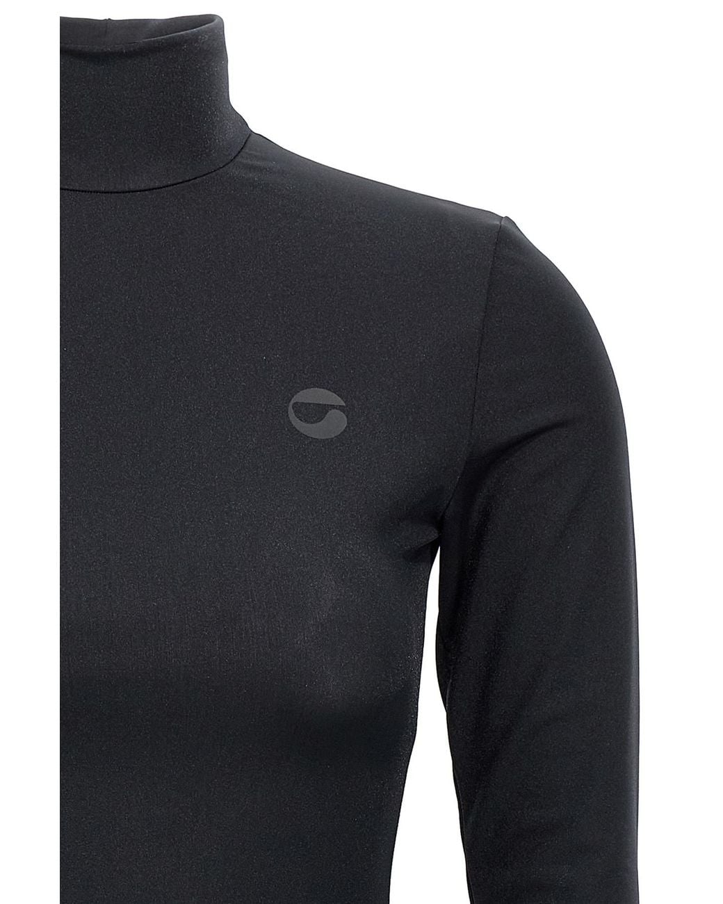 Coperni Black Hybrid Tailored Dress