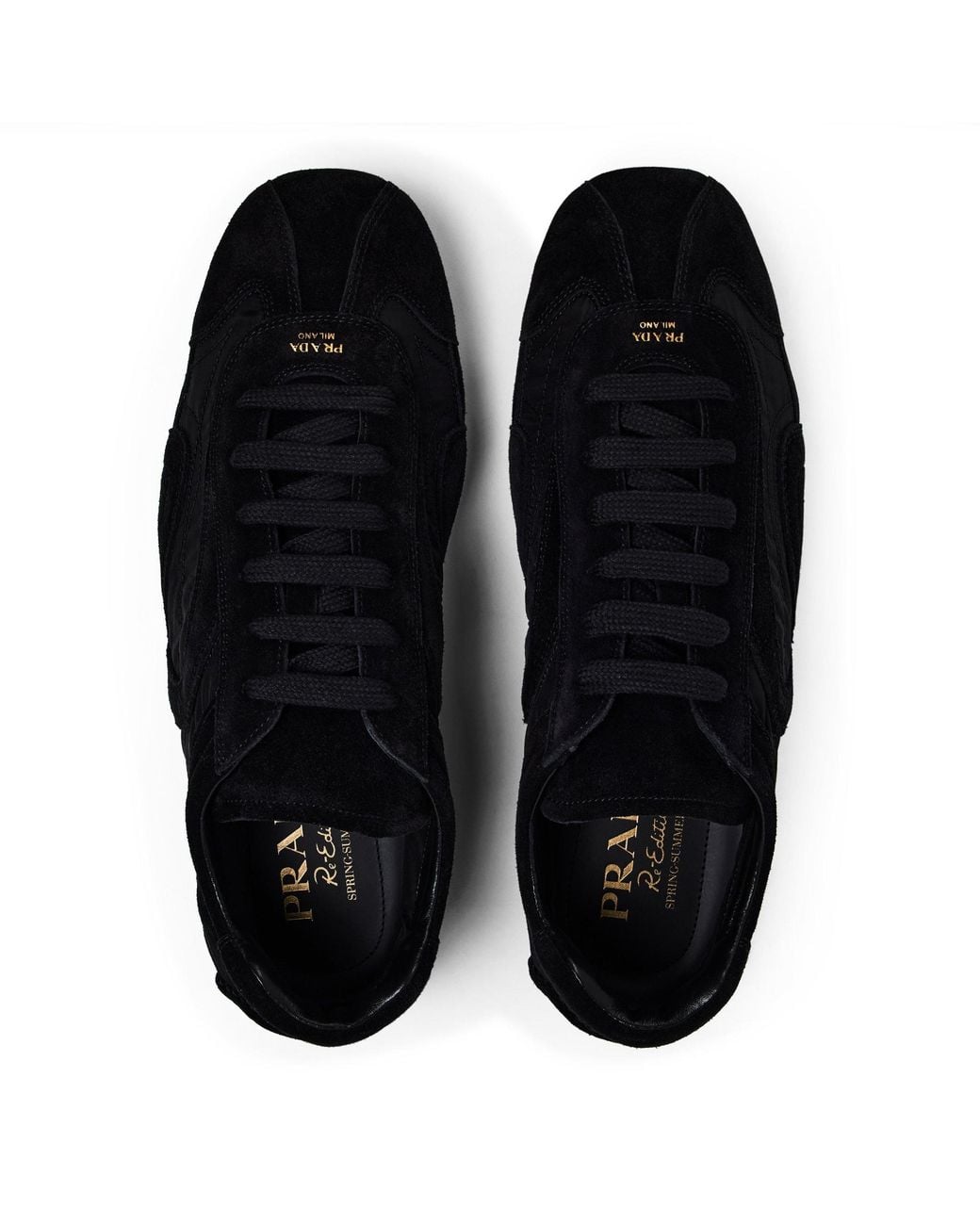 Prada Black Low-Top Sports Shoes for men