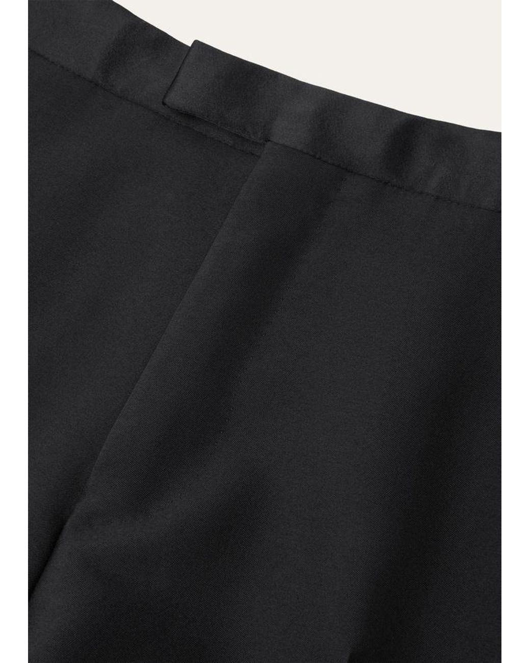 Loro Piana Black Jacey Trousers for men