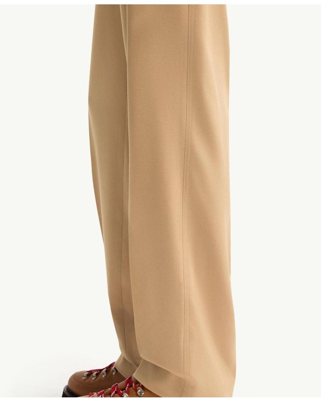 Moncler Natural Straight-Leg Trousers for men