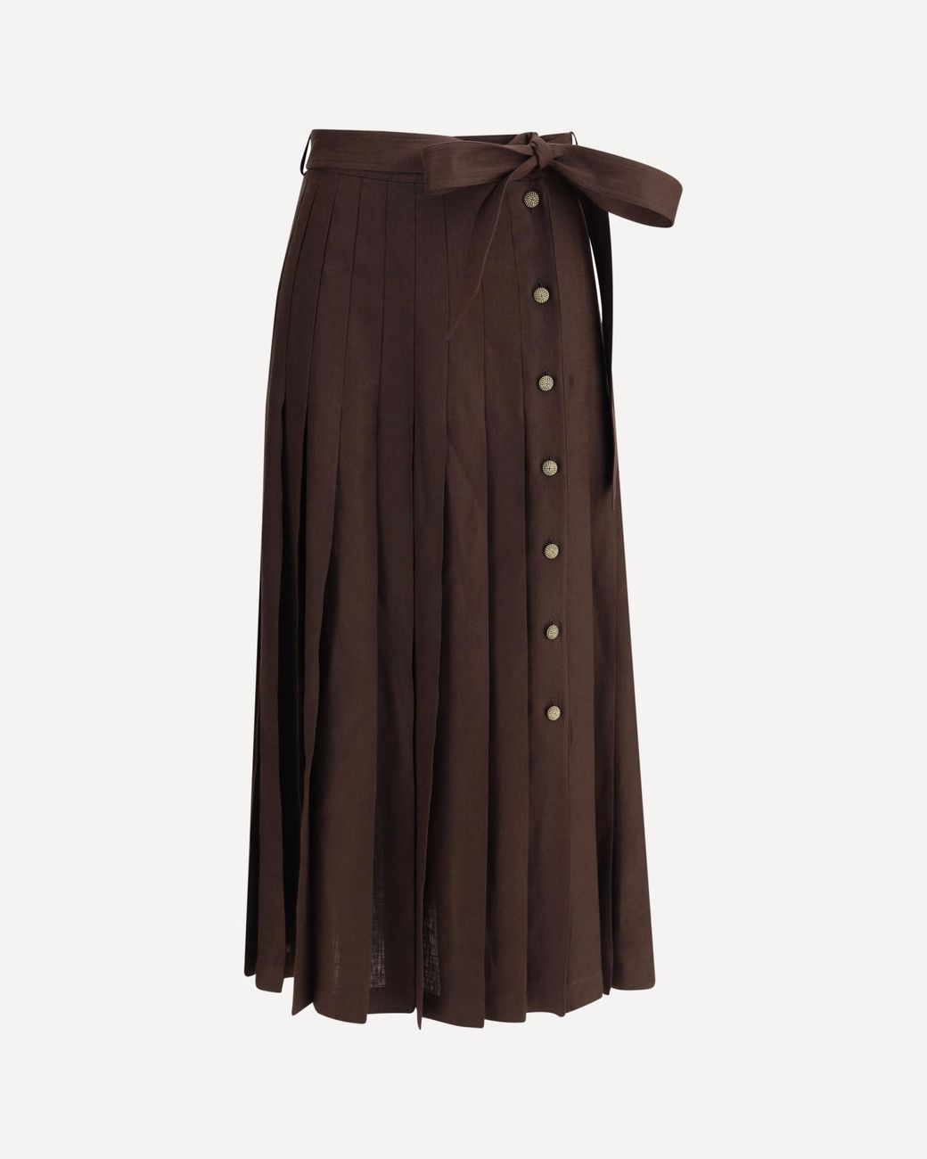 Loro Piana Brown Yasmina Skirt
