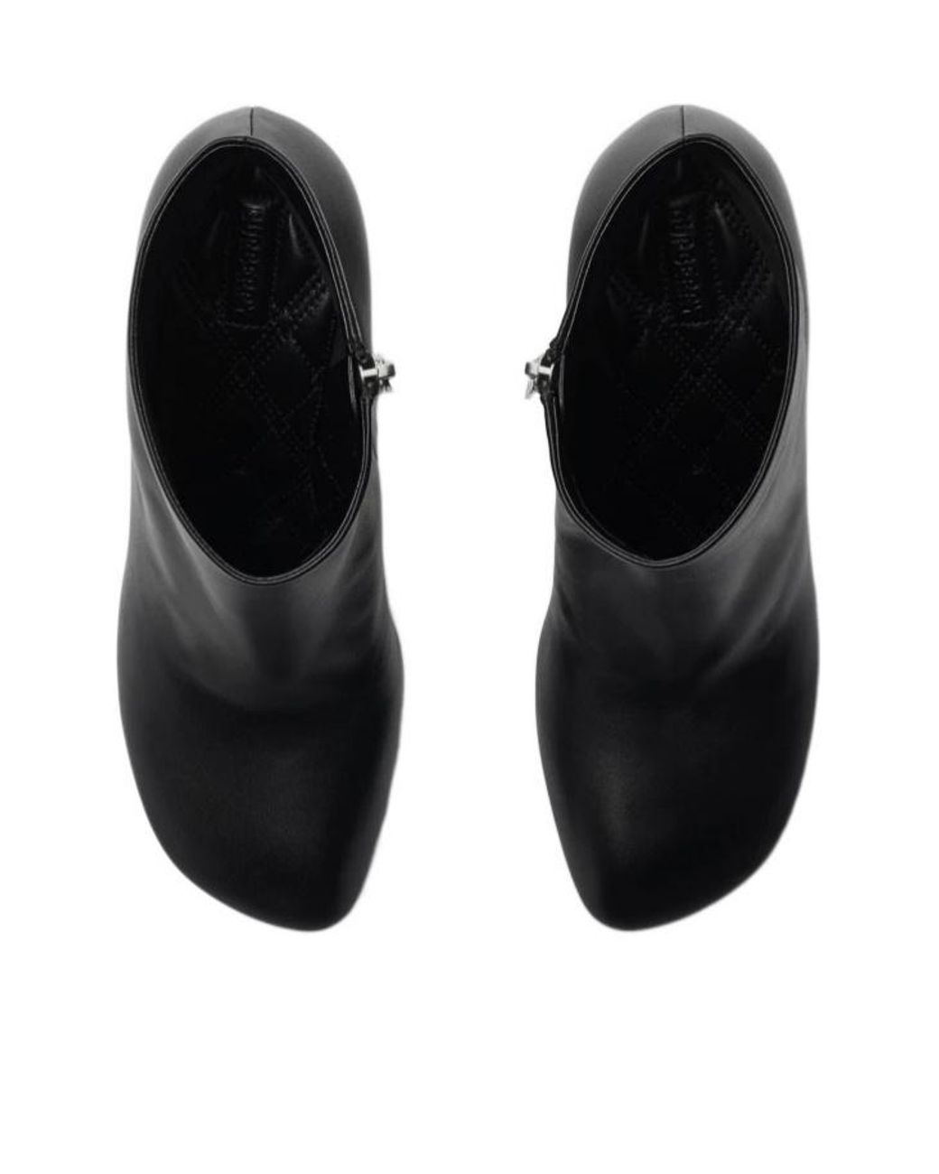 Burberry Black Baby Side-Zip Ankle Boots