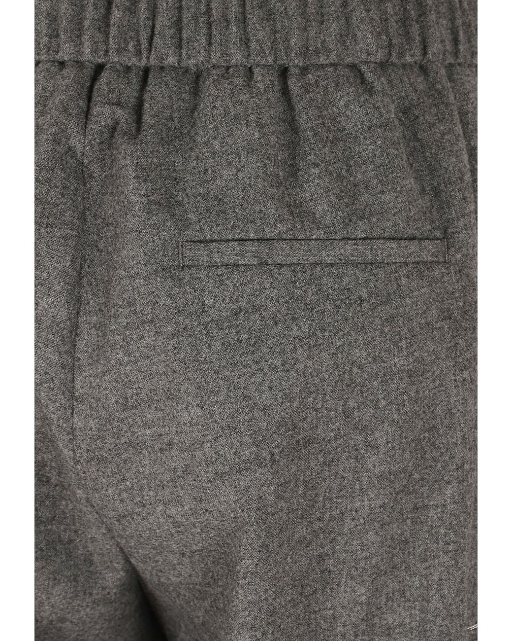 Peserico Gray Elasticated Waistband Pants