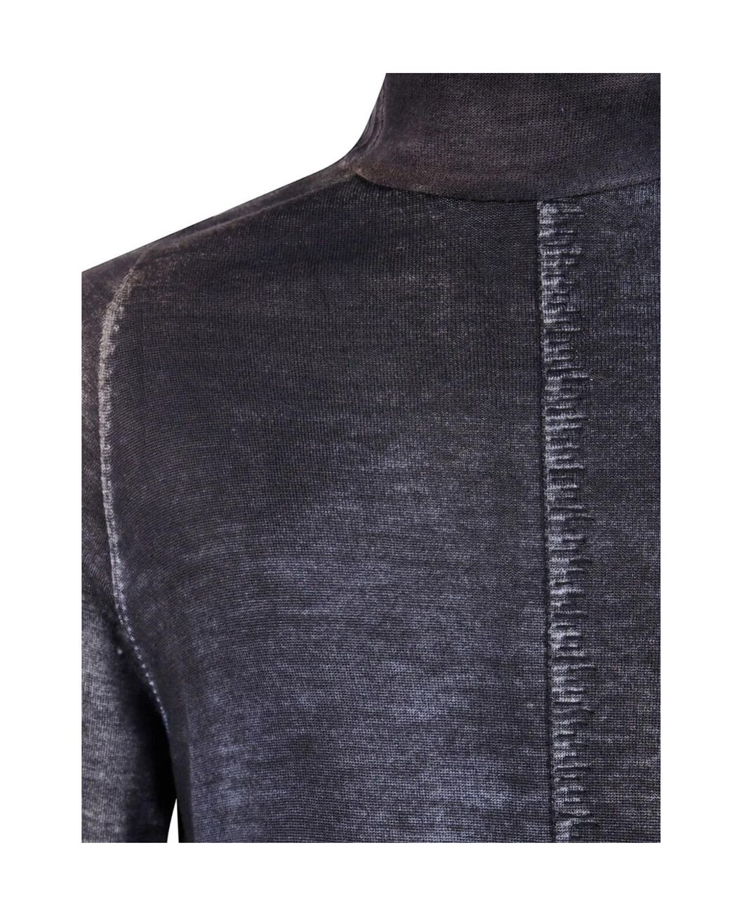 MD75 Blue Roll-Neck Top for men