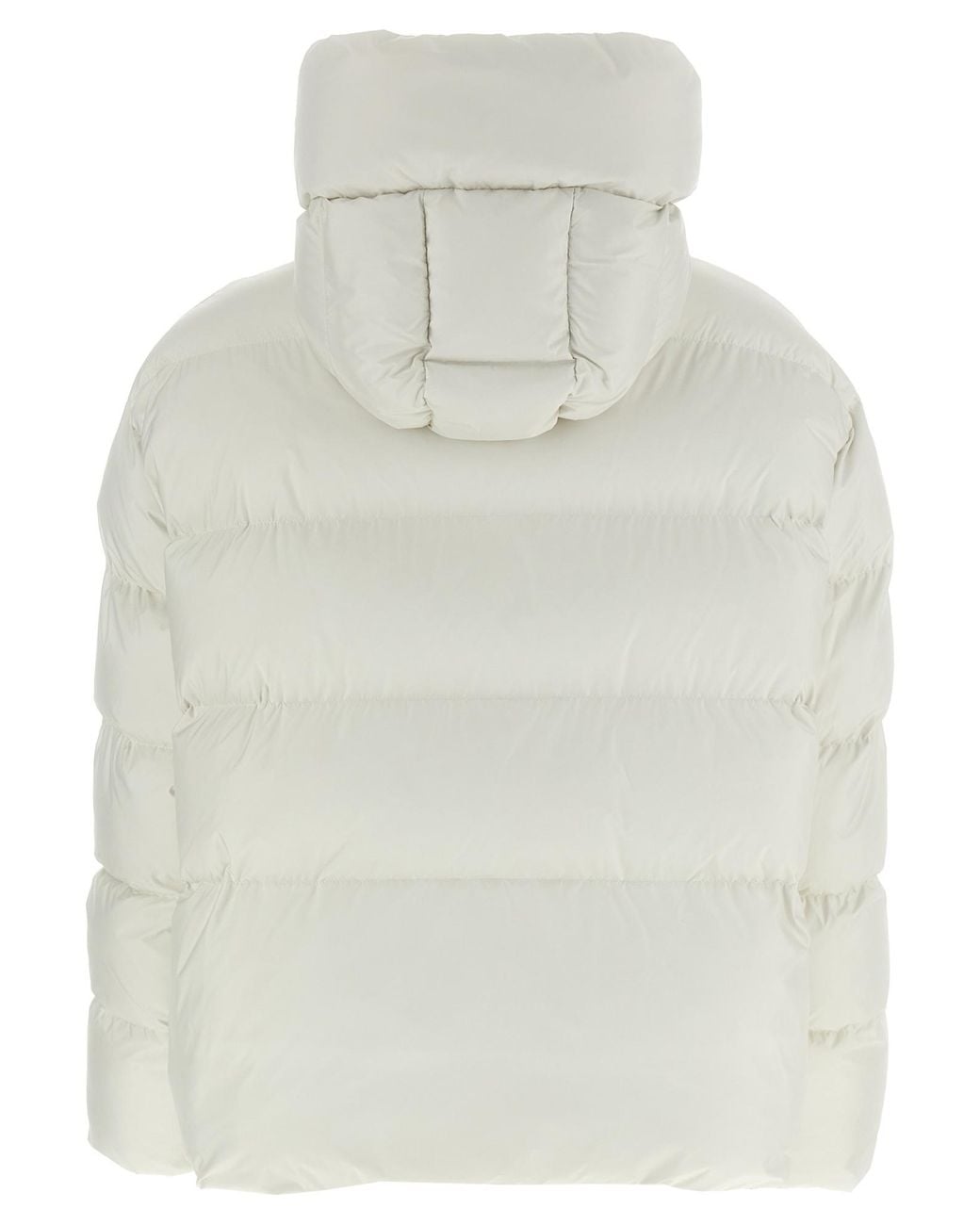 Pinko Gray Zip-Up Hooded Coat