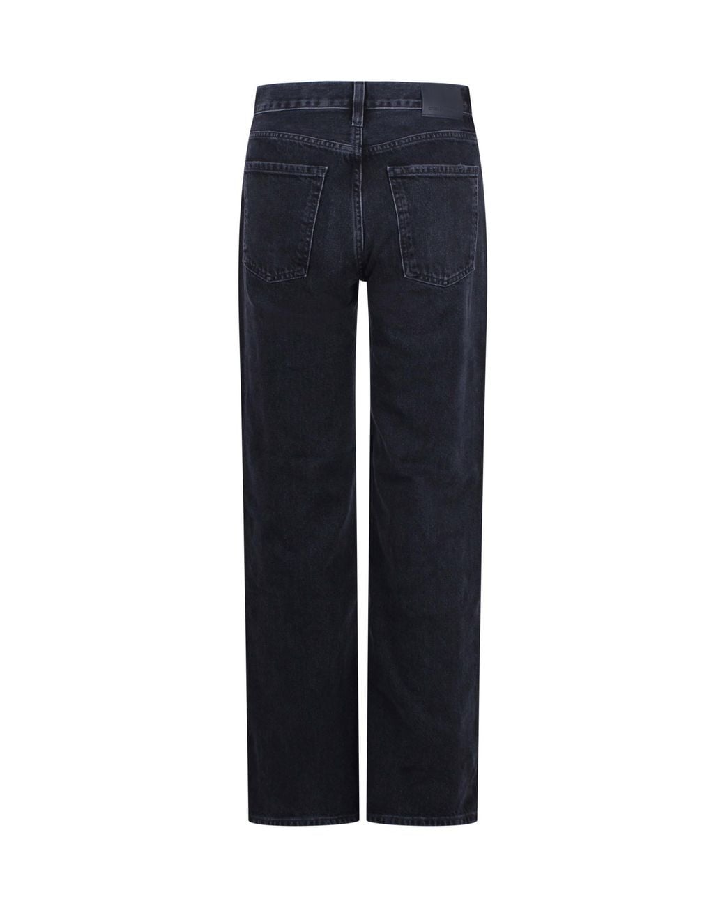 Citizens of Humanity Blue Straight-Leg Jeans