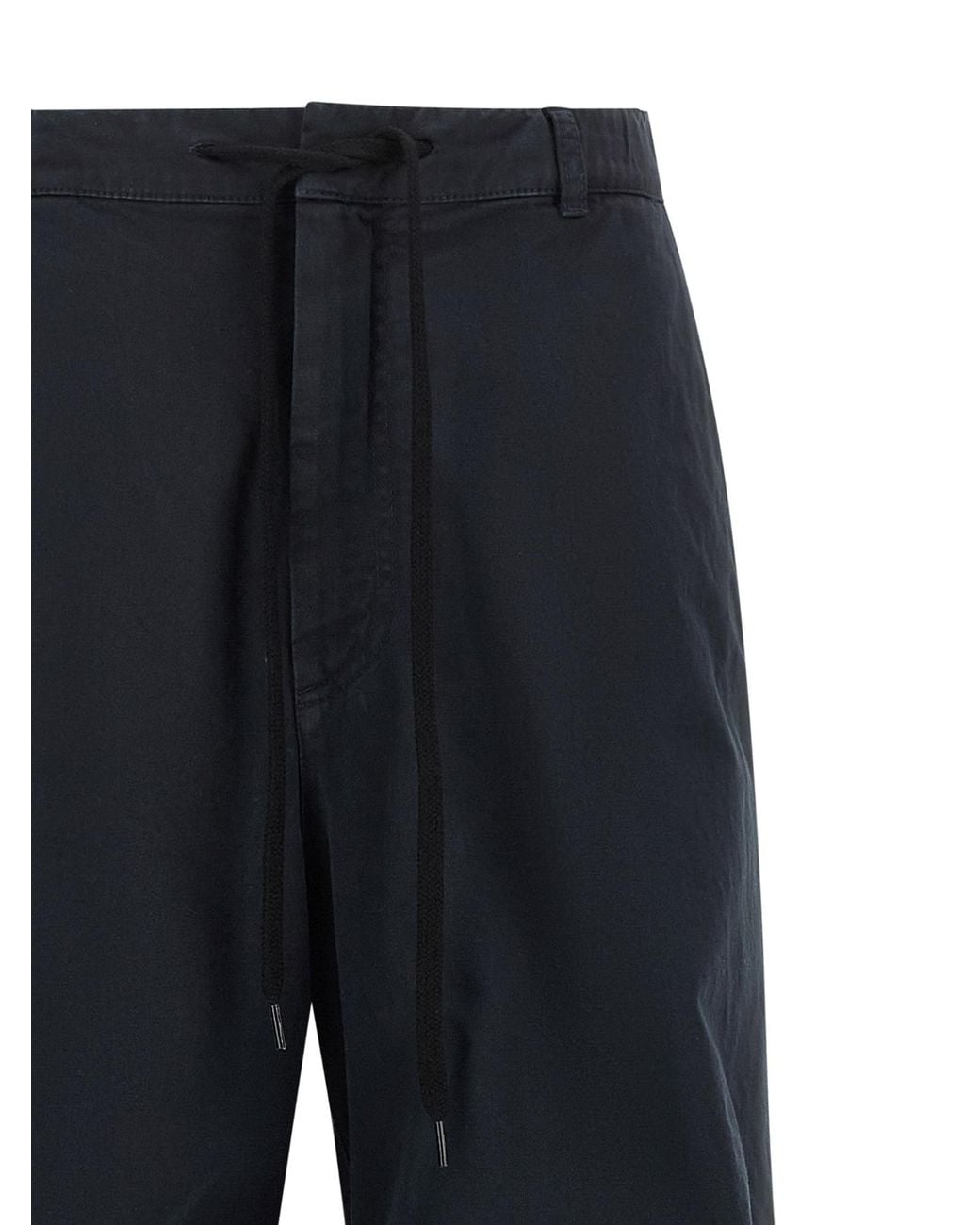 MM6 by Maison Margiela Blue Wide-Leg Trousers
