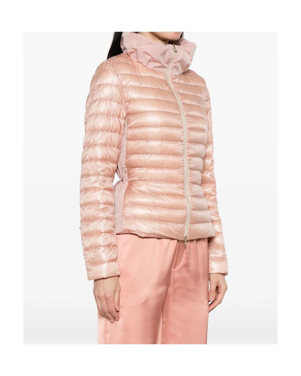 Herno Pink Quilted Puffer Jacket