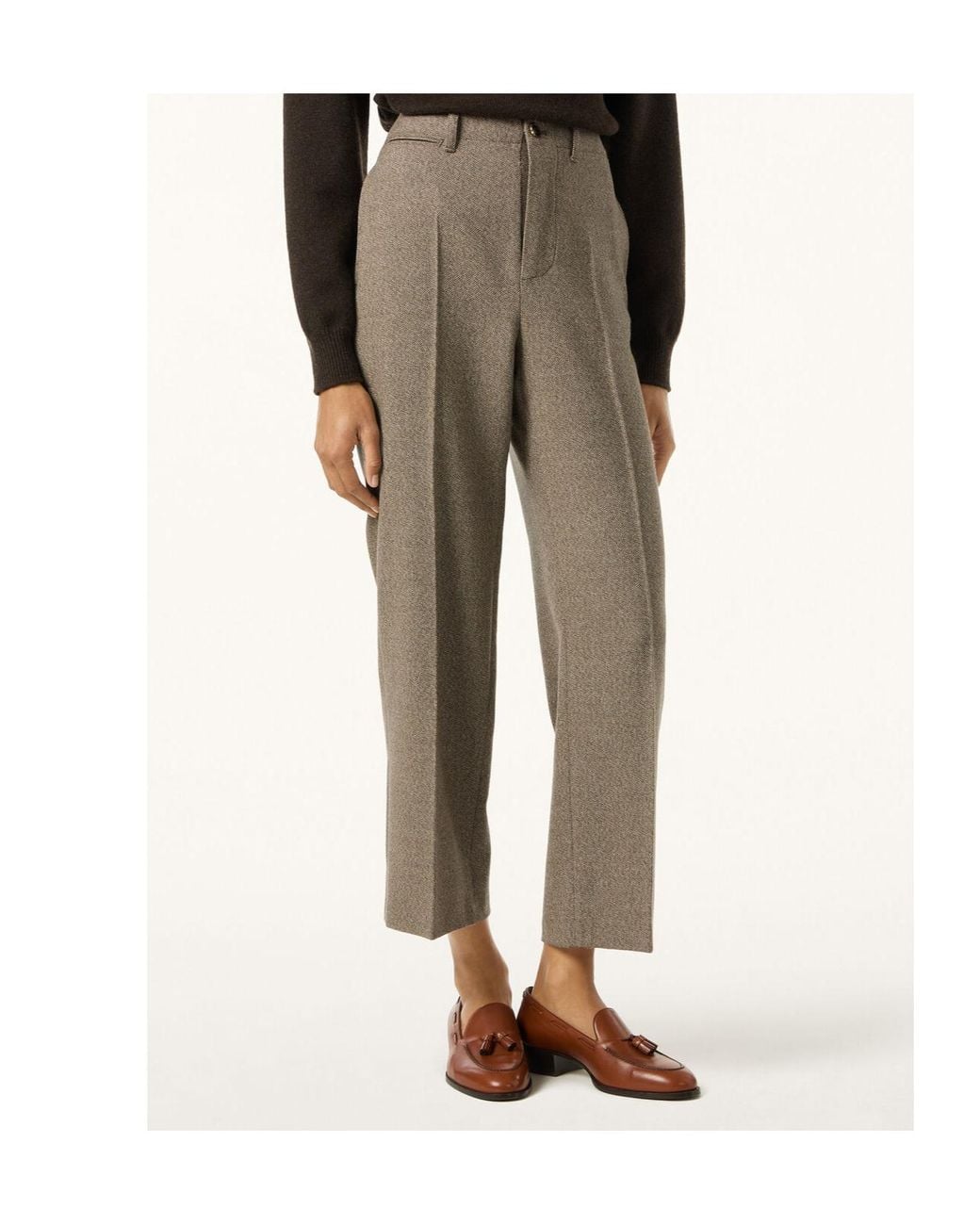 Loro Piana Gray Kelsey Trousers